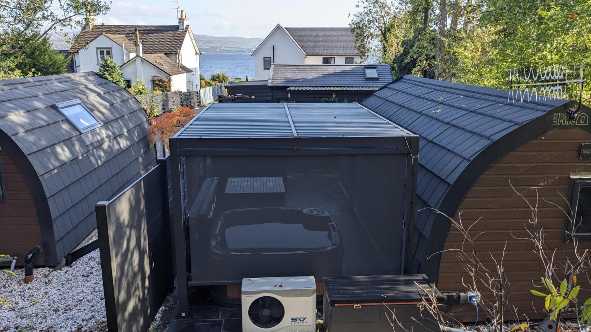 Beach House Pods Dunoon Bagian luar foto