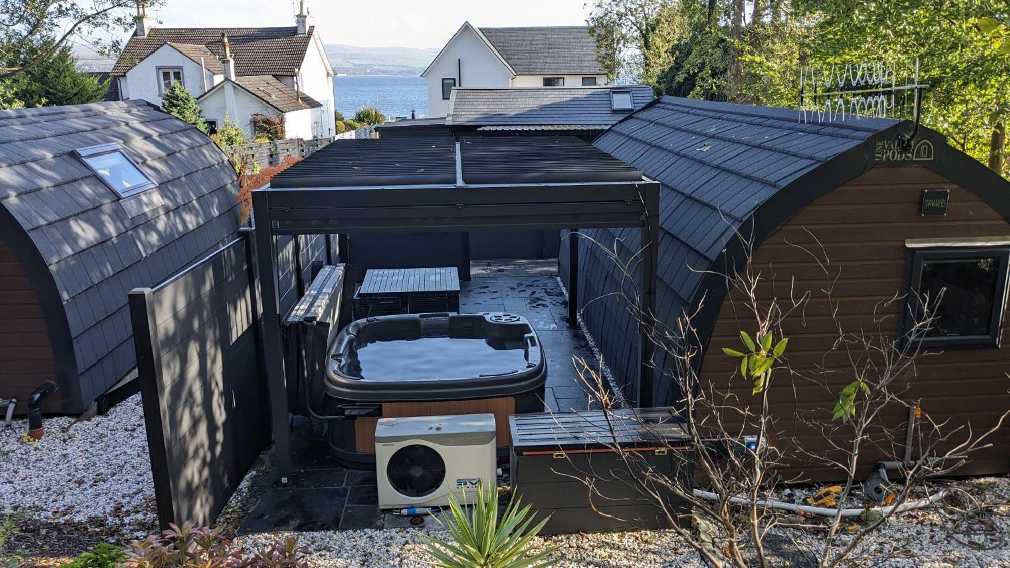 Beach House Pods Dunoon Bagian luar foto